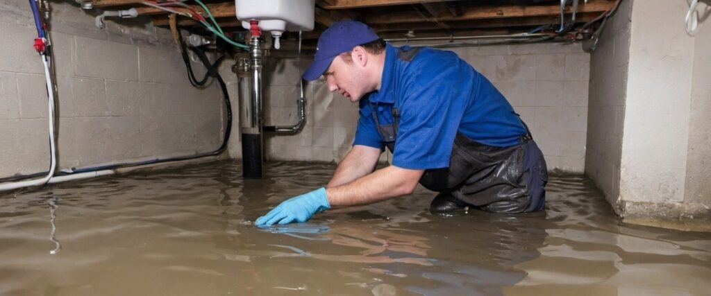 Content-Bild, Keller vollgelaufen, Rohrbruch, Rohrreinigung Detmold Appel