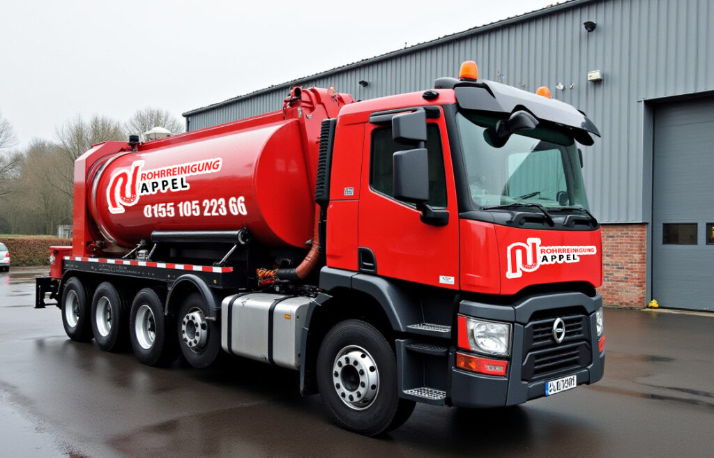 Content-Bild, LKW, Rohrreinigung Detmold Appel